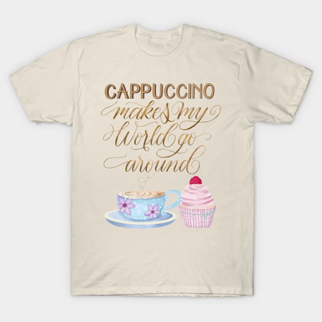 Coffee love T-Shirt by CalliLetters